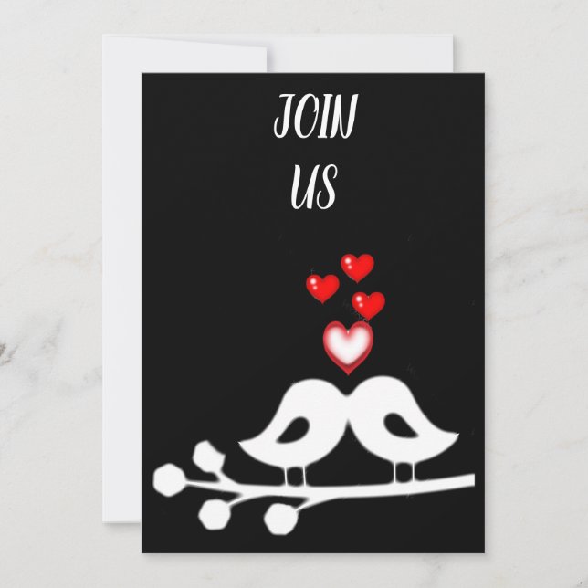 INVITACIÓN A LA FIESTA ***VALENTINE*** (Anverso)