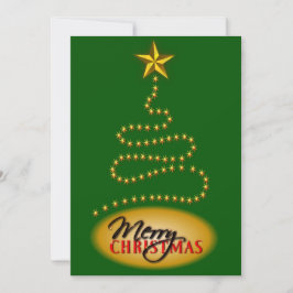 Invitación a la fiesta verde y del oro de los navi