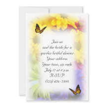 Invitación a la flor de Summer Daisies