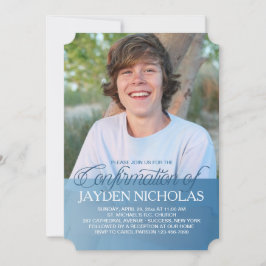 Invitación a la foto azul de Transparencia de Conf