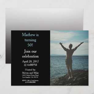 Invitación a la foto de 50 años por la fiesta de c