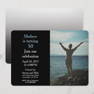Invitación a la foto de 50 años por la fiesta de c