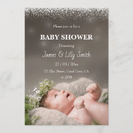 Invitación a la foto de Baby Shower
