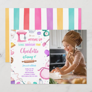 Invitación a la foto de Baking