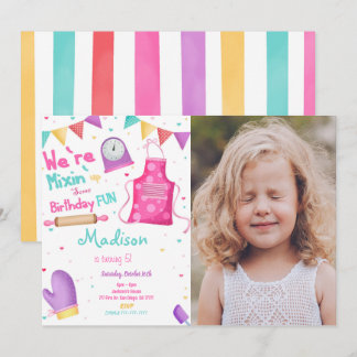 Invitación a la foto de Baking