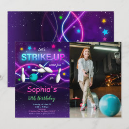 Invitación a la foto de bolos editable