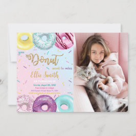 Invitación a la foto de color de agua sin donar