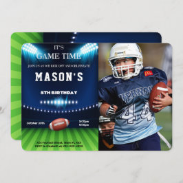 Invitación a la foto de cumpleaños de Fútbol modif