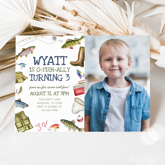 Invitación a la foto de cumpleaños de O-Fish-Ally (Subido por el creador)