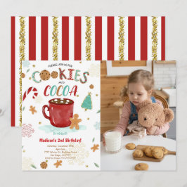 Invitación a la foto de cumpleaños de Sweet Cookie