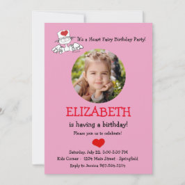 Invitación a la foto de cumpleaños de The Heart Fa