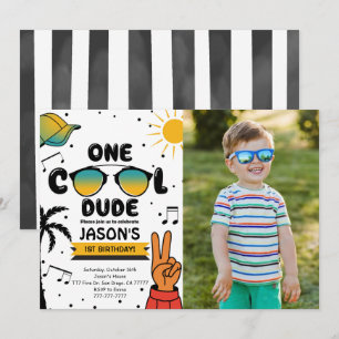 Invitación a la foto de cumpleaños de un Sun de Gu