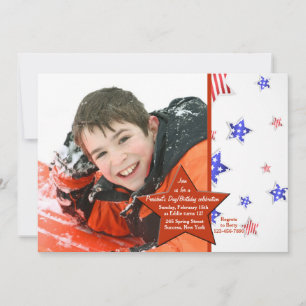 Invitación a la foto de Estrella Roja