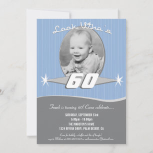 Invitación a la foto de fiesta de cumpleaños de un