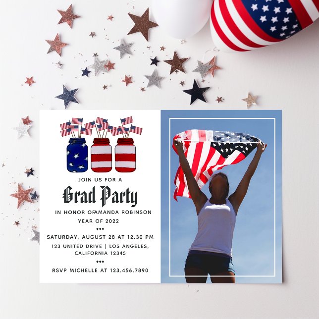 Invitación a la foto de graduación de American Mas (Subido por el creador)