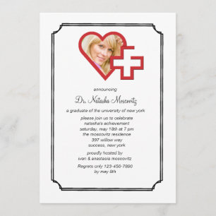 Invitación a la foto de graduación de la Escuela d