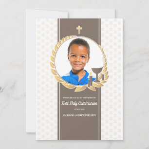 Invitación a la foto de la comunión