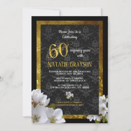 Invitación a la foto de la fiesta de cumpleaños 60