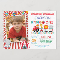 Invitación a la foto de la fiesta de cumpleaños de