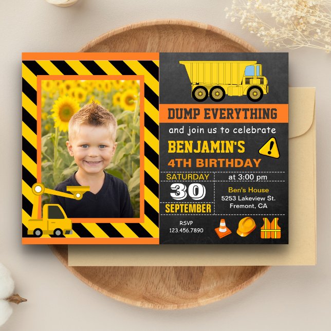 Invitación a la foto de la fiesta de cumpleaños de (Subido por el creador)