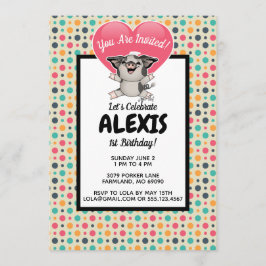 Invitación a la foto de la fiesta de cumpleaños de