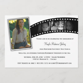 Invitación a la foto de la fiesta de graduación de