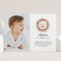 Invitación a la foto de Lion Face