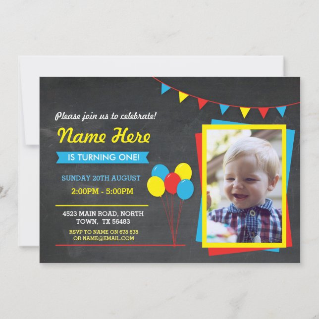 Invitación a la foto de los niños con Chicas de cu (Anverso)