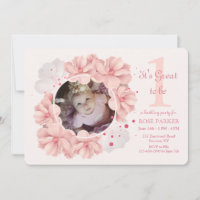 Invitación a la foto de marco de Magnolia