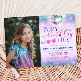 Invitación a la foto de mi era de cumpleaños - Cum