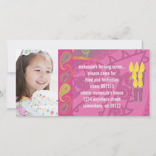 Invitación a la foto de Paisley Birthdy