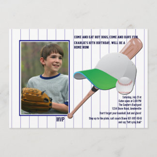 Invitación a la foto de Play Ball