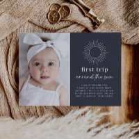 Invitación a la foto de primer cumpleaños de la Ma