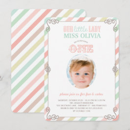 Invitación a la foto de una Fiesta de cumpleaños d