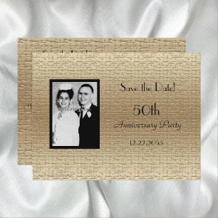 Invitación a la foto del 50º aniversario de Save t