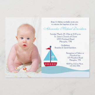 Invitación a la foto del bautismo de marinero de m
