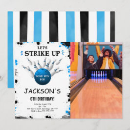 Invitación a la foto del Blue Bowling