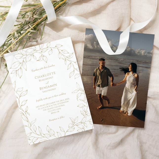 Invitación a la foto del Boda de la vegetación de  (Subido por el creador)