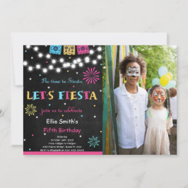 Invitación a la foto del cumpleaños de Fiesta