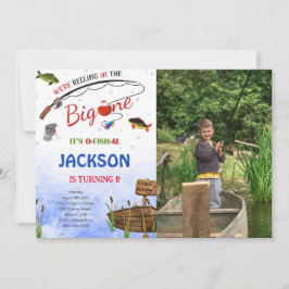 Invitación a la foto del cumpleaños de la pesca ed