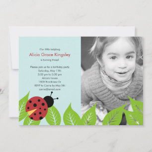 Invitación a la foto del cumpleaños de Little Lady