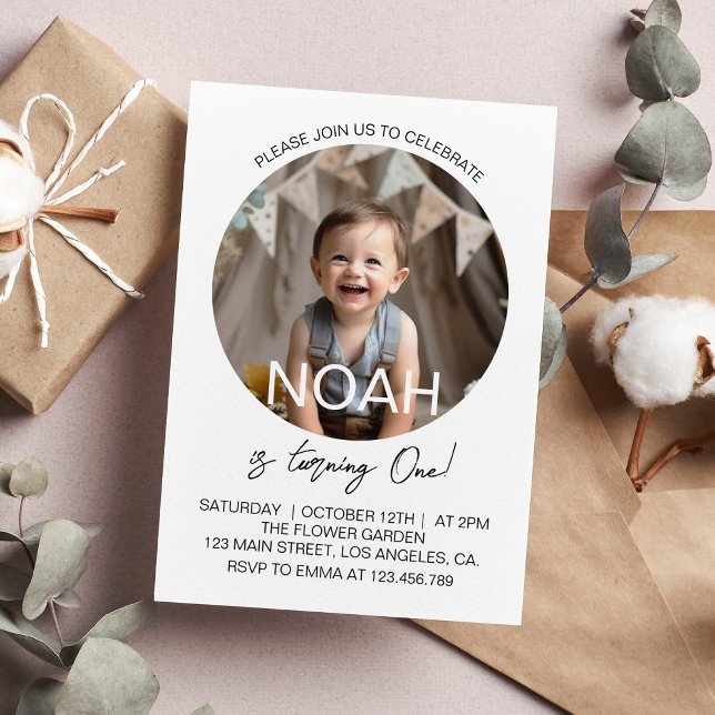Invitación a la foto del cumpleaños de los niños m (Subido por el creador)