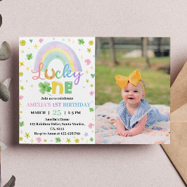 Invitación a la foto del cumpleaños de Lucky One S