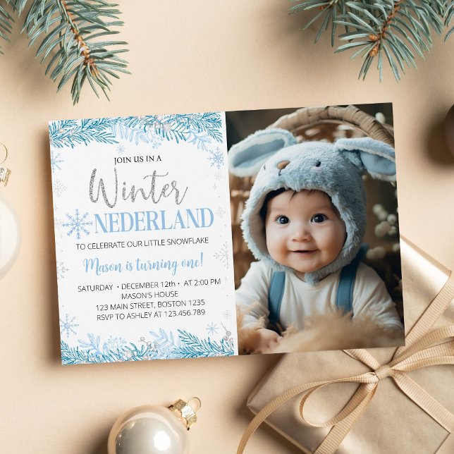 Invitación a la foto del cumpleaños de Onederland  (Subido por el creador)
