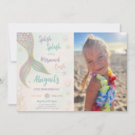 Invitación a la foto del cumpleaños de Splish Spla