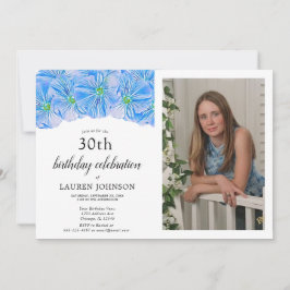 Invitación a la foto del cumpleaños de un adulto c