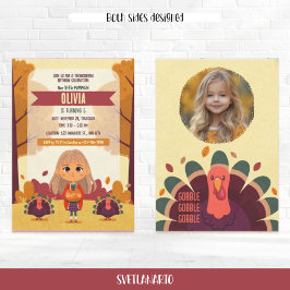 Invitación a la foto del cumpleaños del día de Acc