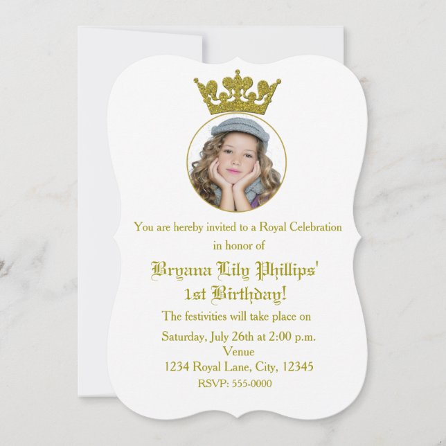 Invitación a la foto del cumpleaños real del Purpu (Anverso)