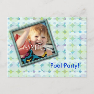 Invitación a la foto del Fiesta de la piscina