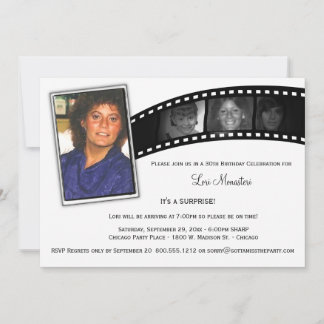 Invitación a la foto del Fiesta de sorprender de l
